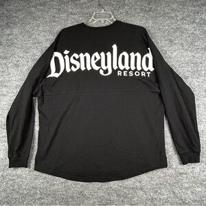 Disneyland Resort Spirit Jersey XL Black Disney Parks Oversized Shirt